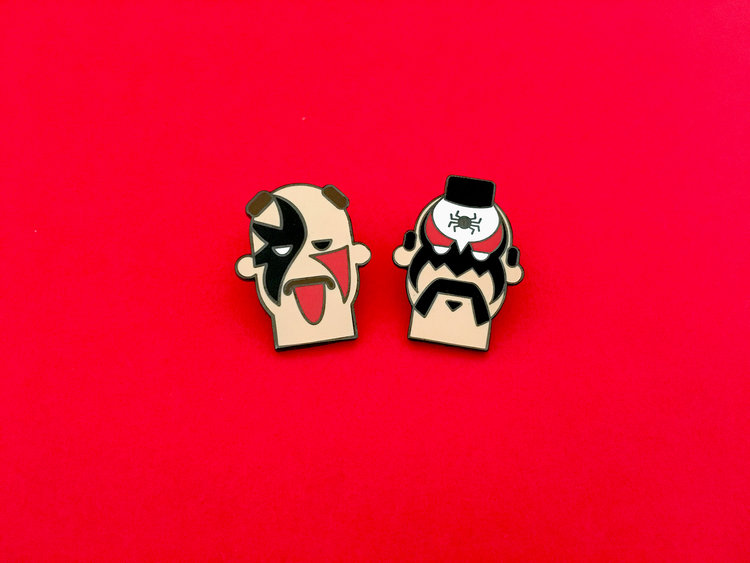Legion of Doom pins