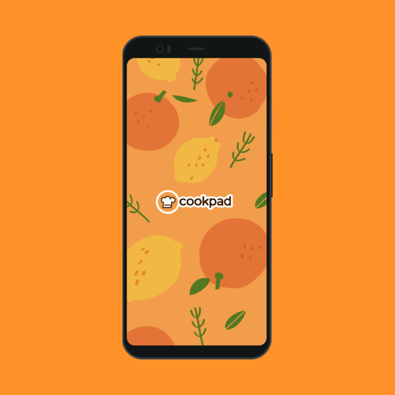 cookpad splash screen