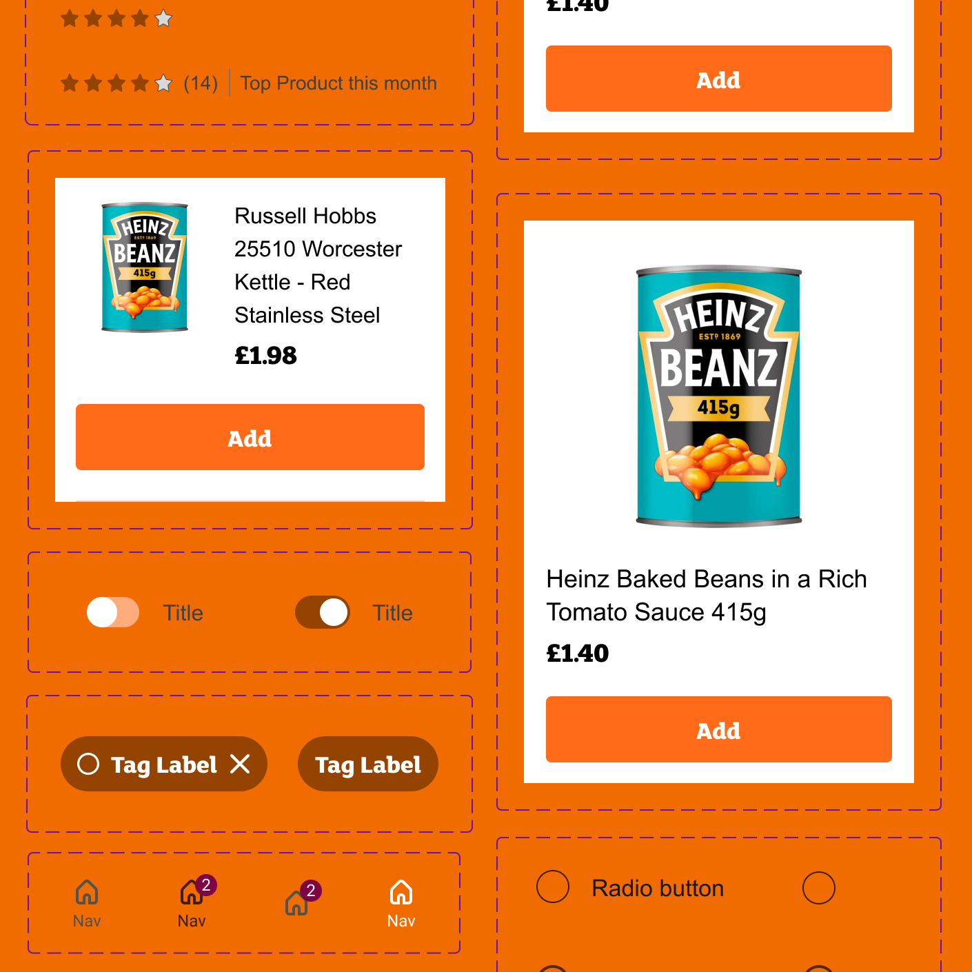 sainsburys design system