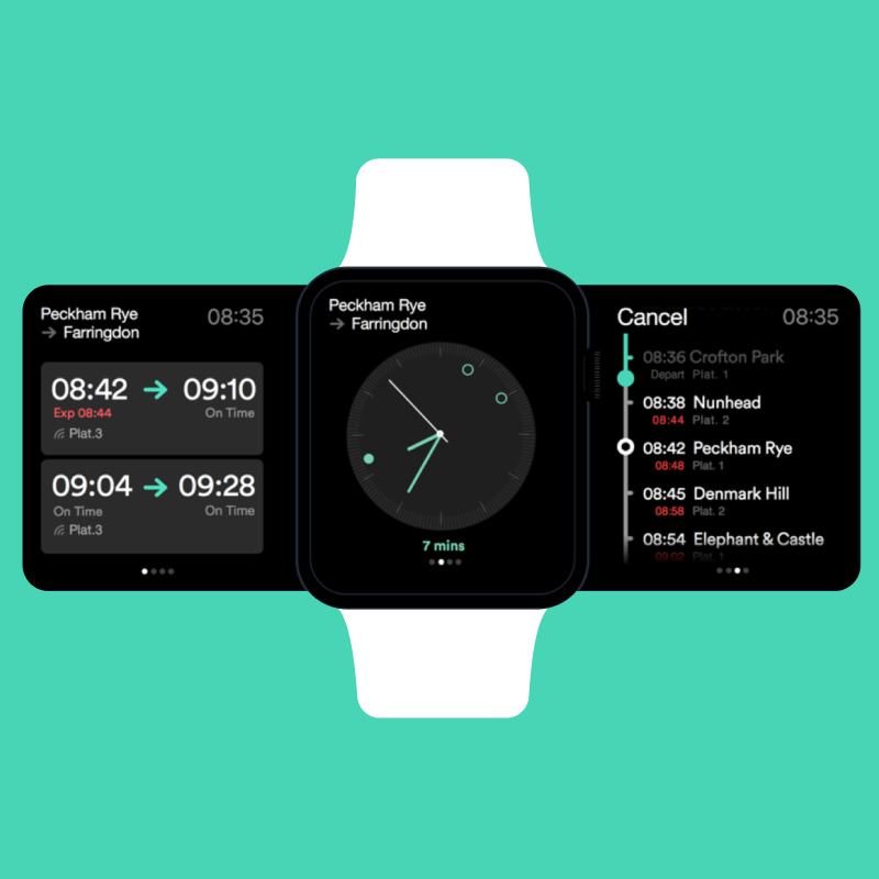 Trainline Apple Watch app